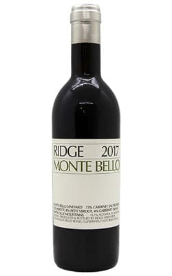 Ridge Monte Bello 375ml- 2017