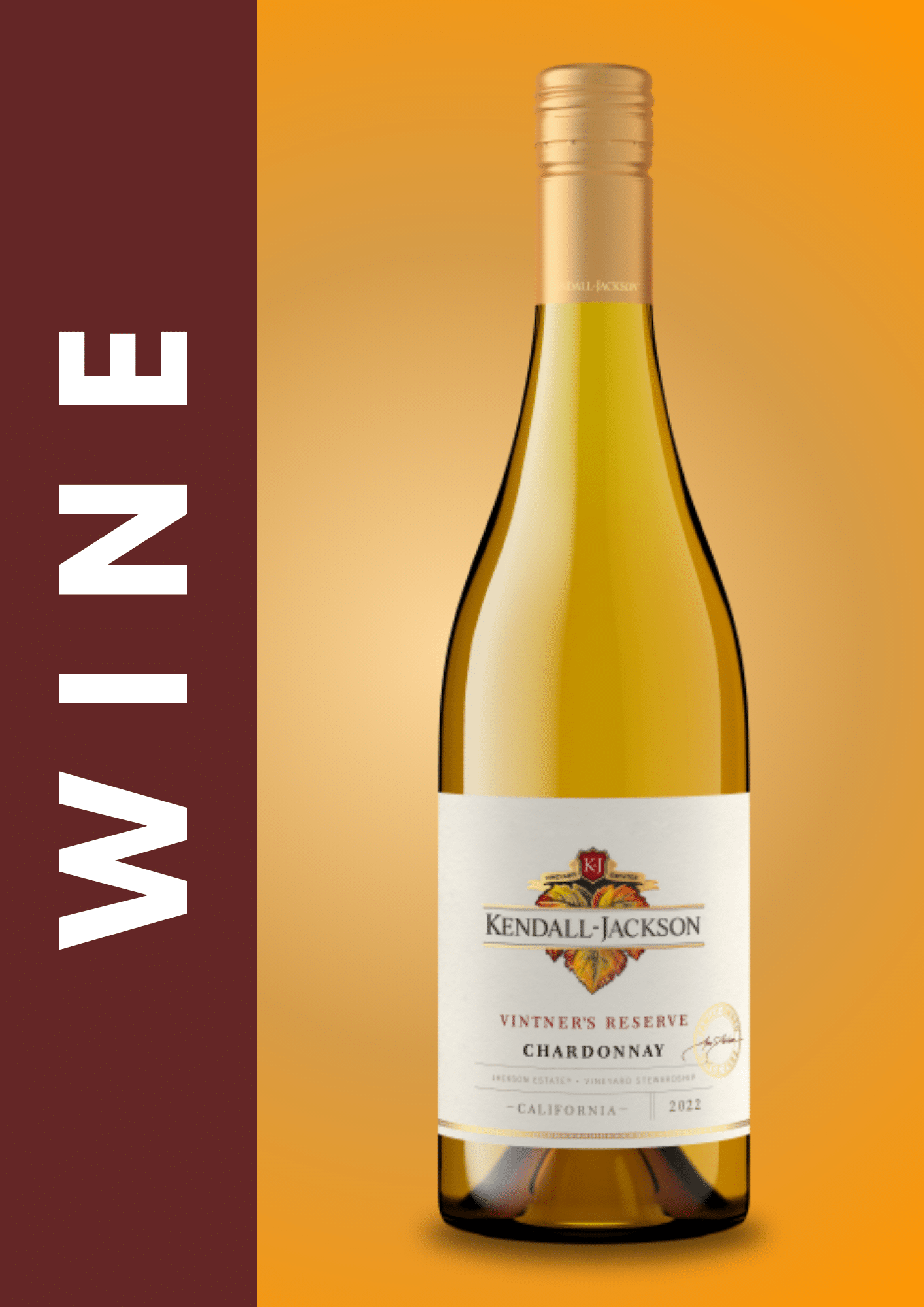 KENDALL JACKSON VR CHARDONNAY