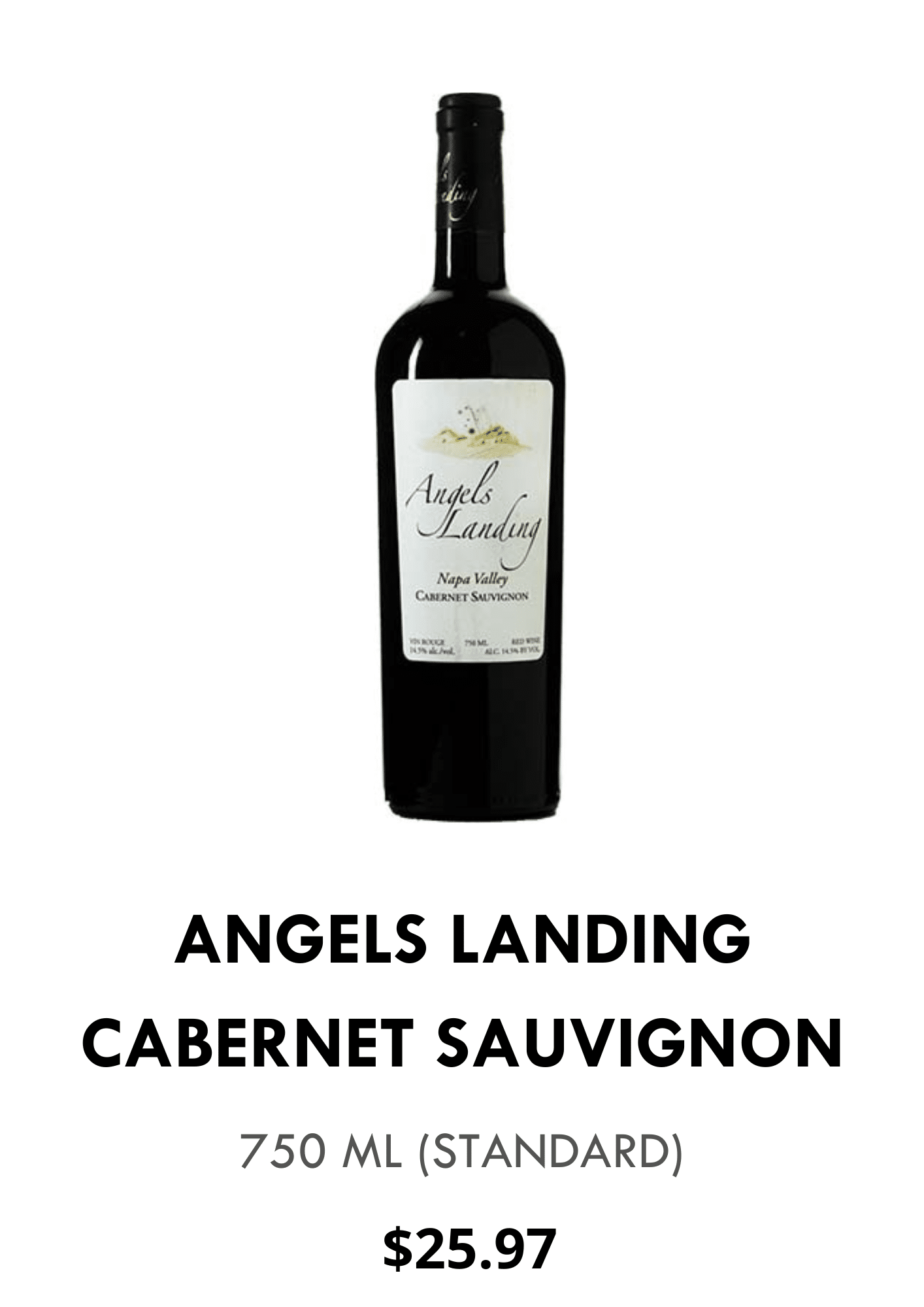 Angels Landing Napa Cabernet