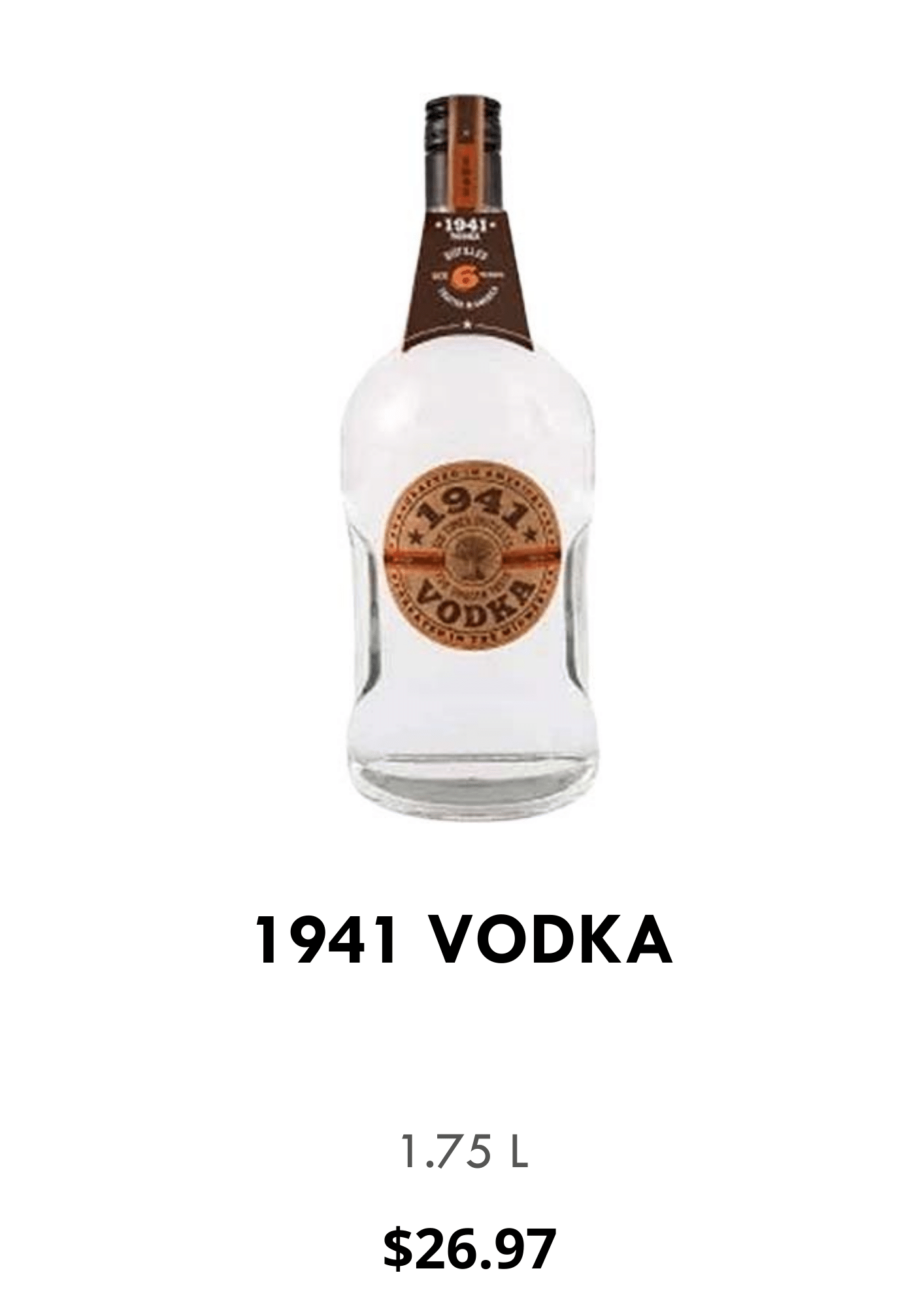 1941 VODKA