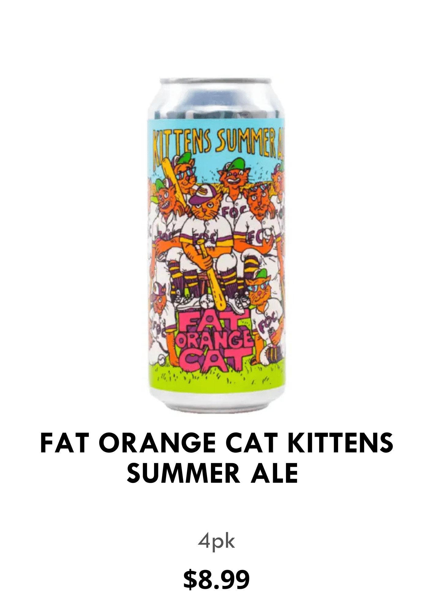 Fat Orange Cat Summer Ale