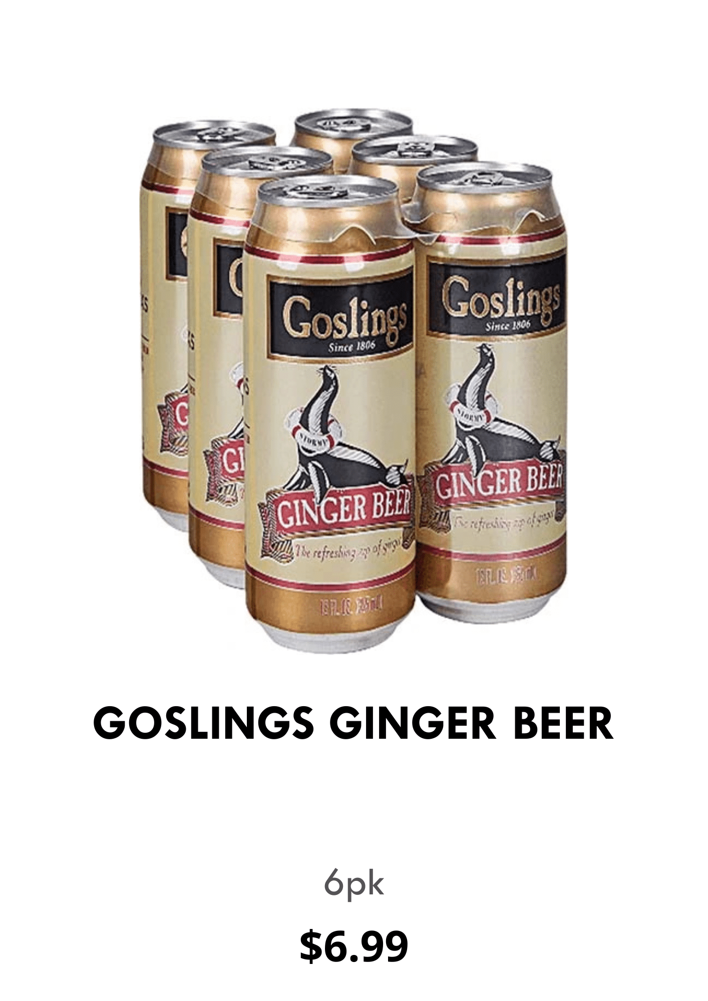 Goslings Ginger Beer