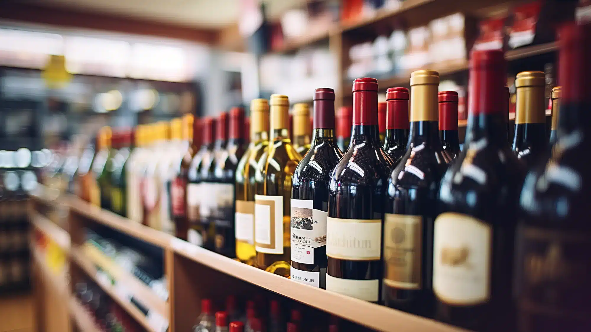 discover-the-best-wine-stores-in-mystic-for-tastings-educational-events-and-exclusive-releases Patrons gather inside a charming Mystic wine store, enjoying various wine selections during a tasting.