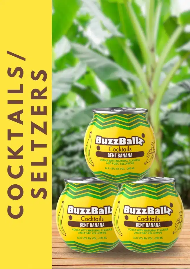 BUZZ BALLS BENT BANANA 187ML