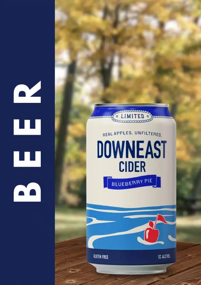 DOWNEAST CIDER BLUEBERRY PIE 4PK