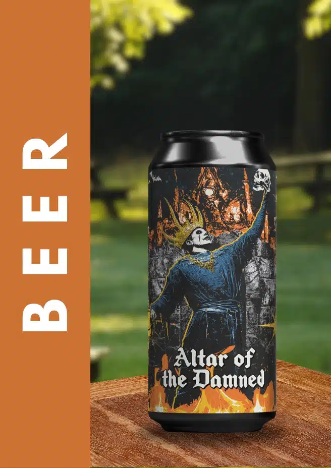 DUDLEY TOWN ALTAR OF THE DAMNED ORANGE WHEAT 4PK