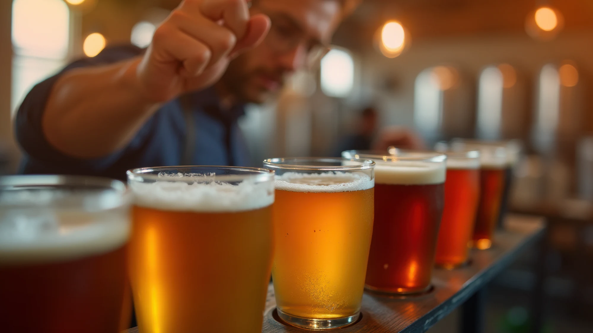 Beer Store Near Me Assortment of seasonal beer styles available at a local beer store near me